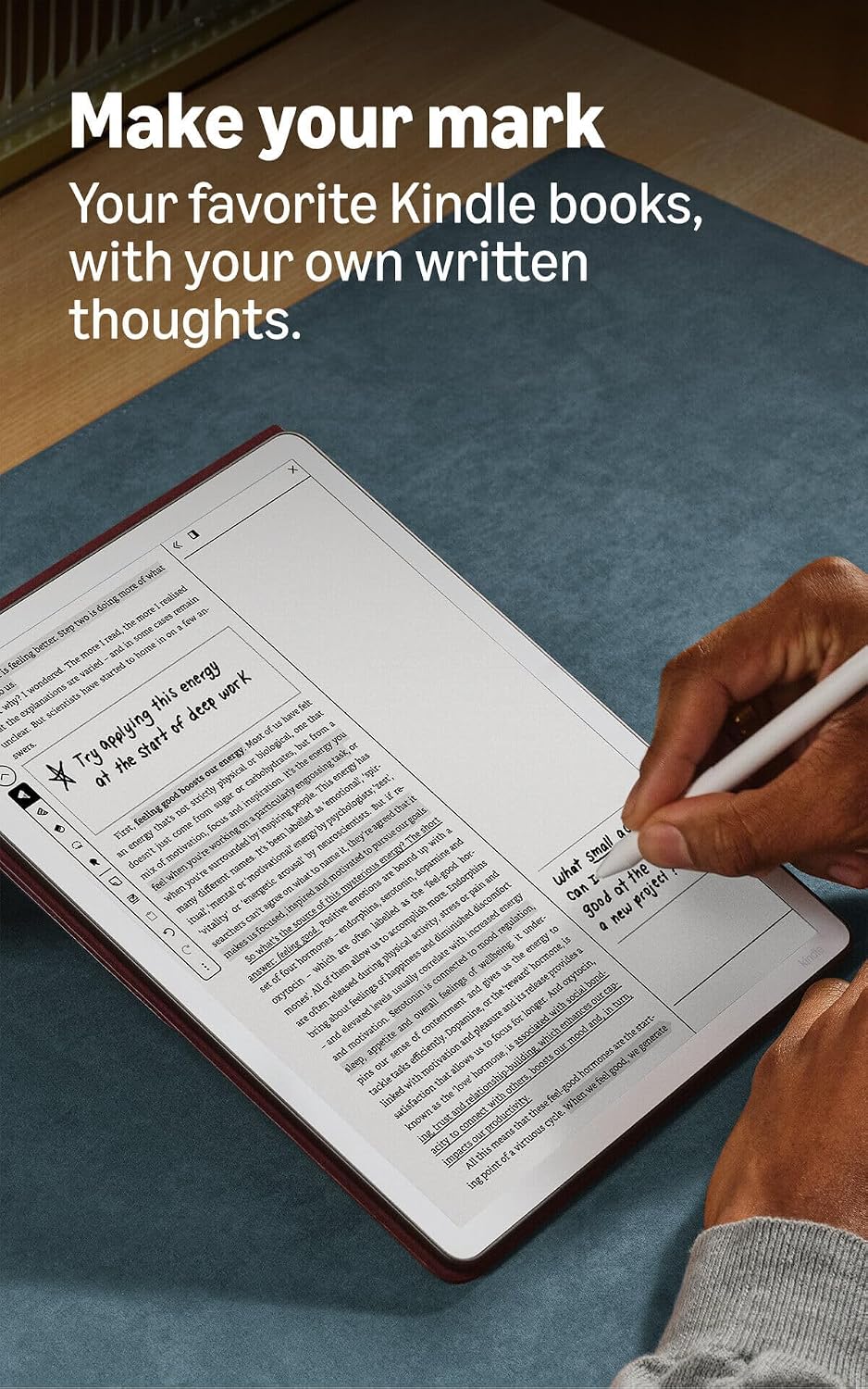 Amazon Kindle Scribe 32GB (2026) — Tela de 11” com aparência de papel e luz frontal — Inclui caneta premium de grafite. - Image 8