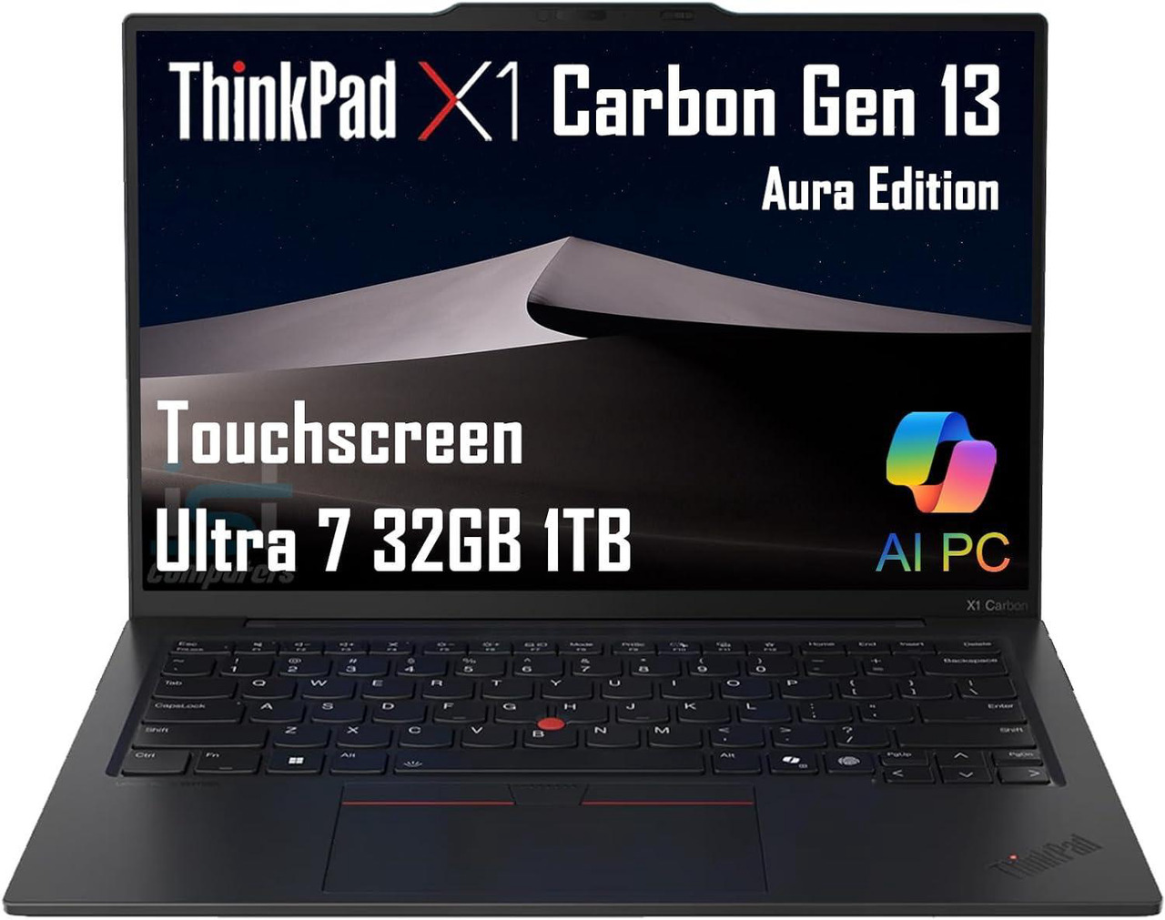 Portátil Lenovo ThinkPad X1 Carbon 13ª Geração Touchscreen 14" Copilot+ PC Ultrabook Intel Core Ultra 7 265U - 32 GB - 1 TB SSD - Image 2