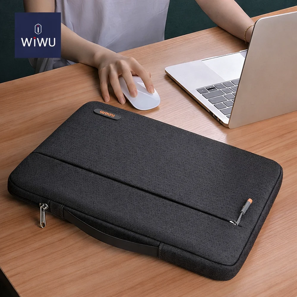 Bolsa para potátil WiWU Pilot Sleeve até 14″ – Preta - Image 8