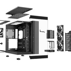 Caixa Extended-ATX be quiet! Light Base 900 FX Tempered Glass Preta - Image 5