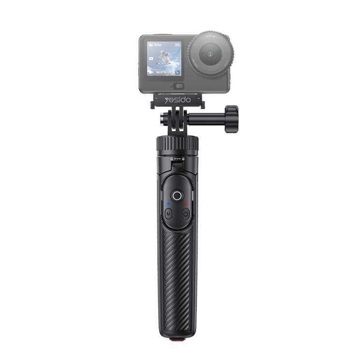 Bastão de selfie magnético Yesido SF37 para DJI Osmo Action 6/5 Pro/4/Osmo 360 - Preto