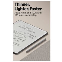 Amazon Kindle Scribe 32GB (2026) — Tela de 11” com aparência de papel e luz frontal — Inclui caneta premium de grafite. - Image 4