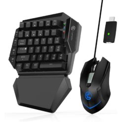 teclado gaming com rato