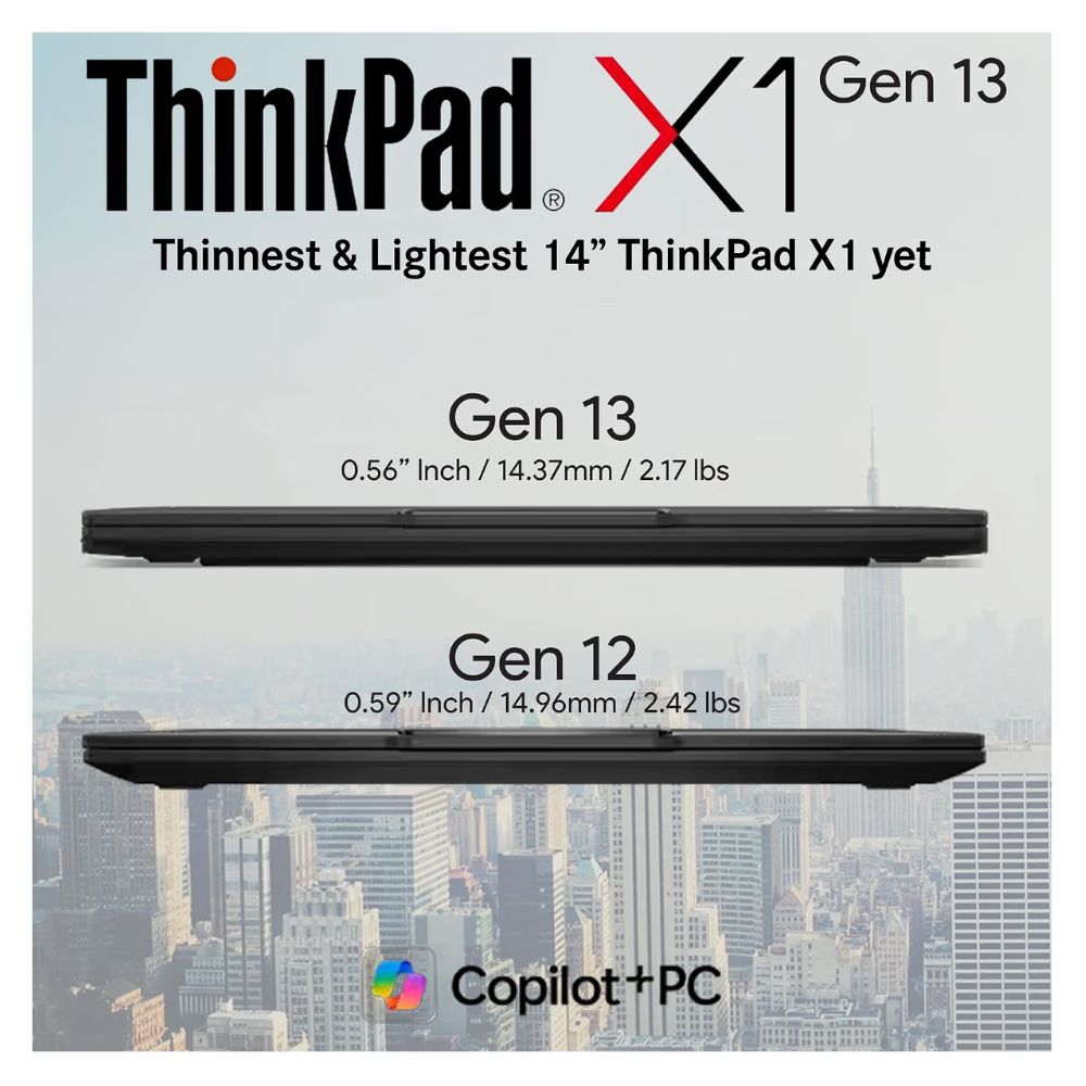 Portátil Lenovo ThinkPad X1 Carbon 13ª Geração Touchscreen 14" Copilot+ PC Ultrabook Intel Core Ultra 7 265U - 32 GB - 1 TB SSD - Image 9