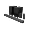 Sistema de Home Theater Sem Fio Powerology 5.2.4CH com Dois Subwoofers - Preto
