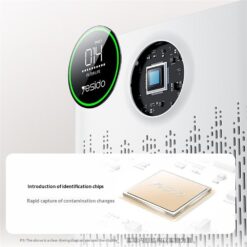 Purificador de ar YESIDO com Wi-Fi, tripla filtragem inteligente, monitor de PM2.5, ultrassilencioso e removedor de formaldeído - Branco - Image 7
