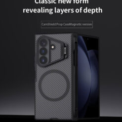 Capa protetora de câmera Nillkin Camshield Prop Magnetic Clear, com suporte para caneta Samsung Galaxy Z Fold 8 Ultra - Image 6