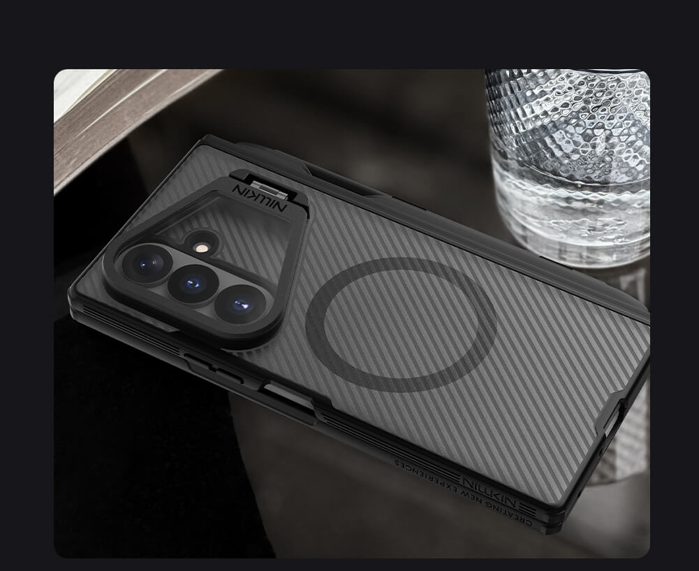 Capa protetora de câmera Nillkin Camshield Prop Magnetic Clear, com suporte para caneta Samsung Galaxy Z Fold 8 Ultra - Image 9