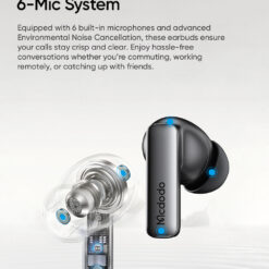 Mcdodo ZENO Pro N5 com cancelamento de ruído otimizado de 52dB - Branco - Image 4