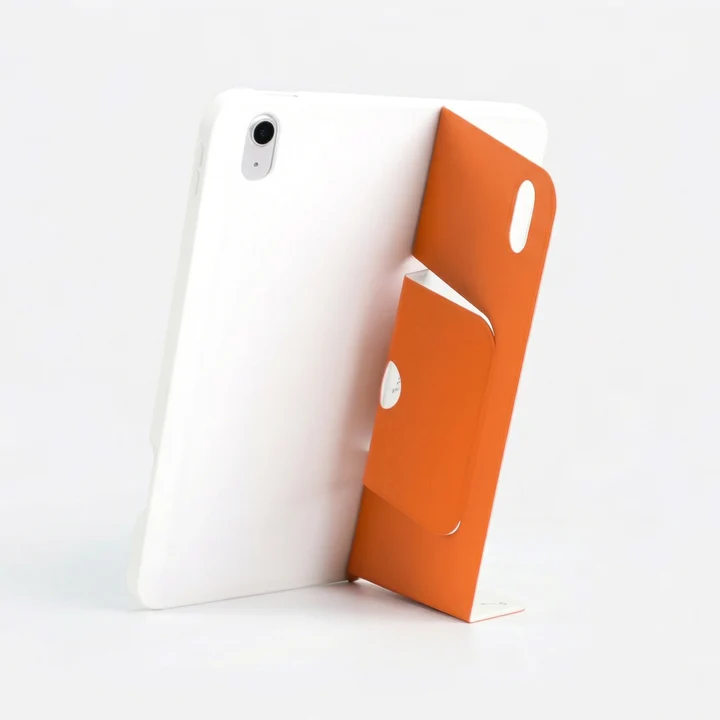 Capa protetora fina e magnética WiWU para iPad 10.9" e 11" 2022-2026 com suporte dobrável em vários ângulos - Preta - Image 2