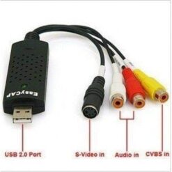 Adaptador para Captura de Vídeo Easycap USB 2.0  TV, DVD, VHS e Áudio - Imagem 3