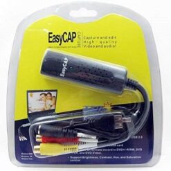 Adaptador para Captura de Vídeo Easycap USB 2.0  TV, DVD, VHS e Áudio - Imagem 4