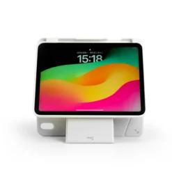 Capa protetora fina e magnética WiWU para iPad 10.9" e 11" 2022-2026 com suporte dobrável em vários ângulos - Preta - Image 5