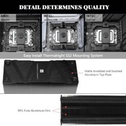Air Cooler CPU Thermalright Assassin Spirit 120 EVO ARGB Preto
