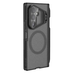 Alternative view of Capa protetora de câmera Nillkin Camshield Prop Magnetic Clear, com suporte para caneta Samsung Galaxy Z Fold 8 Ultra