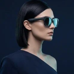 Óculos de Sol Inteligentes BlueOn UV380 com Áudio de Ouvido Aberto - Preto - Imagem 4
