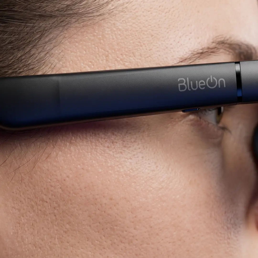 Óculos de Sol Inteligentes BlueOn UV380 com Áudio de Ouvido Aberto - Preto - Imagem 2