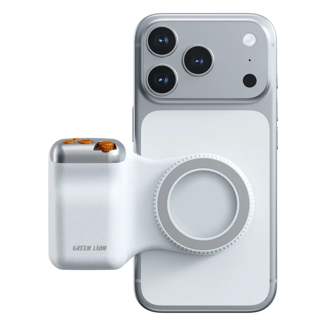 Suporte magnético para câmera Green Lion Snap Grip - Branco