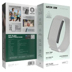 Alternative view of Bracelete inteligente Fit Flex para atividades físicas - Cinza