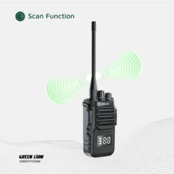 Walkie Talk Green Lion GPX700 Pack 1 - Preto - Imagem 6