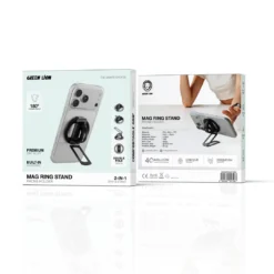 Suporte magsafe para smartphone Green Lion Mag Ring - Preto - Imagem 3