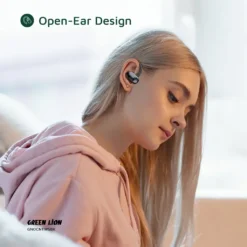 Auriculares Open Ear Ocean BT V5.3 - Preto - Imagem 6