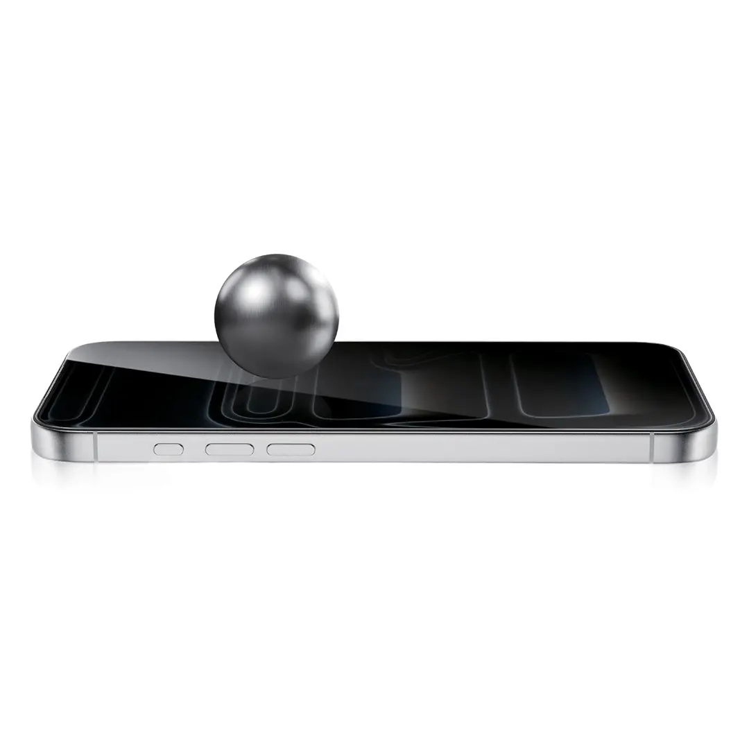 Pelicula de Privacidade com bandeja de alinhamento 3D Green Lion Picasso para iPhone 18 Pro - Image 2