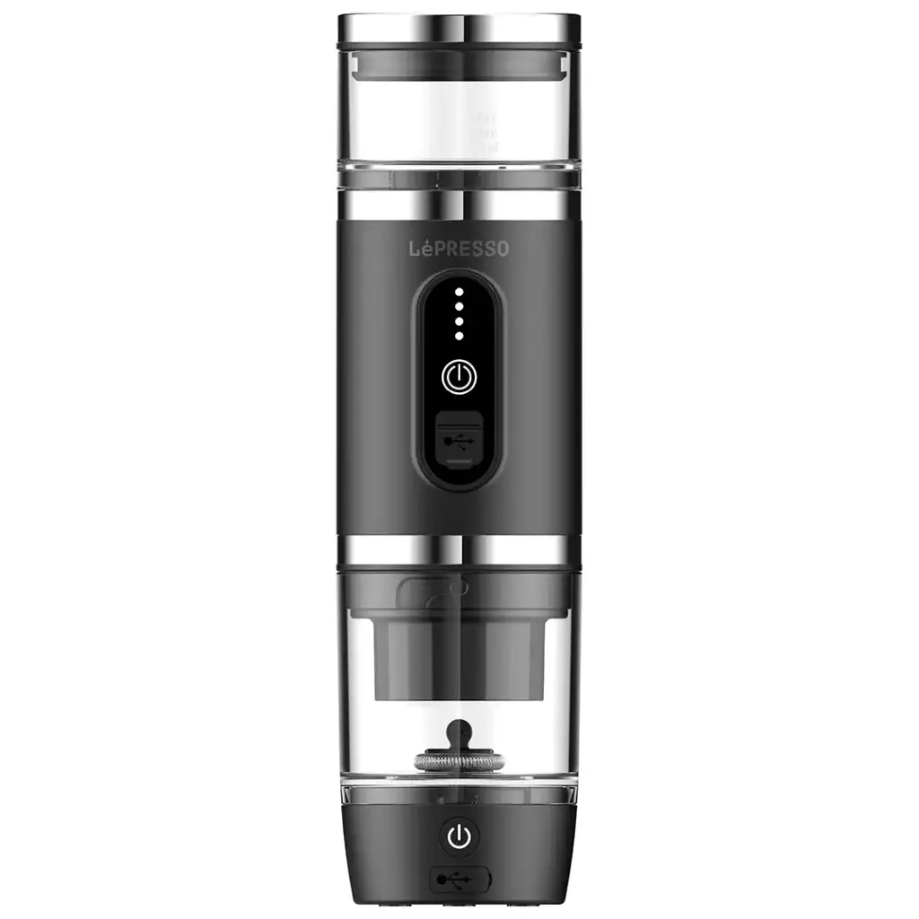 Máquina de café portátil Lepresso 4 em 1 com espumador de leite
