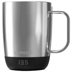 Caneca de cerâmica Lepresso Aurelio com base de controle de temperatura - Imagem 5