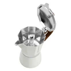Alternative view of Cafeteira italiana Lepresso Moka de 300ml - Branca