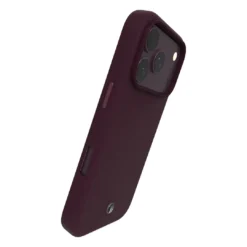 Alternative view of Capa Levelo Cannes em couro PU macio premium com MagSafe para iPhone 18 Pro / 17 Pro - Bordô