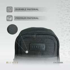 Bolsa tiracolo urbana Levelo - Preta - Image 8