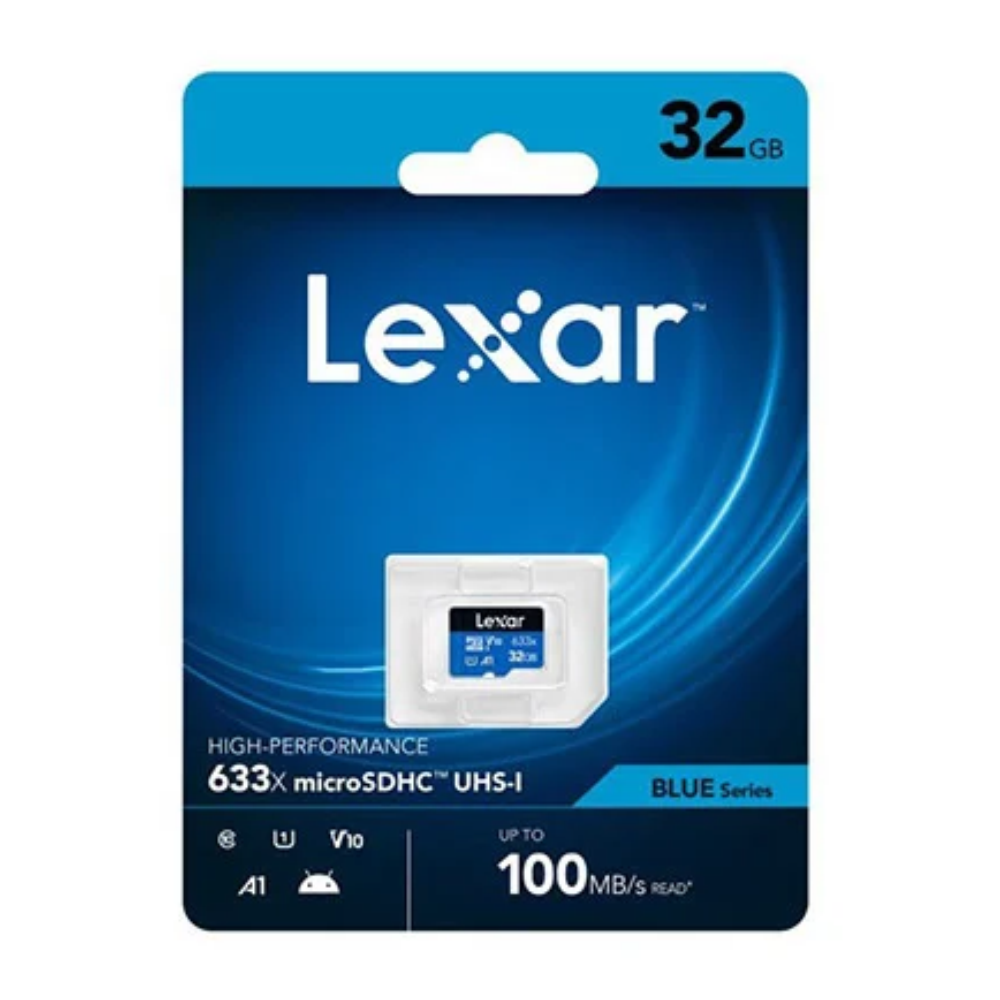 Cartão MicroSD Lexar 633 x UHS-I de alto desempenho | 32 GB