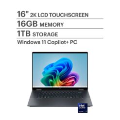 Alternative view of Portátil HP Omnibook X Flip 16" Intel Ultra 7 16GB 1TB SSD W11