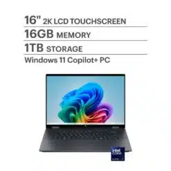 Alternative view of Portátil HP Omnibook X Flip 16" Intel Ultra 7 16GB 1TB SSD W11