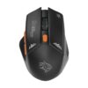 Mouse sem fio para jogos Porodo, design gamer, DPI 1600