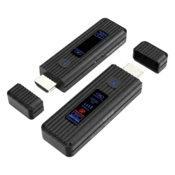 Transmissor e receptor HDMI sem fio Powerology VELINK - Preto