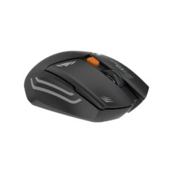 Alternative view of Rato Gaming sem fio para jogos Porodo, design gamer, DPI 1600