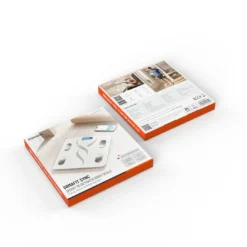 Alternative view of Balança corporal inteligente Bluetooth Porodo Lifestyle Somafit Sync com 17 métricas corporais e sincronização com aplicativo móvel