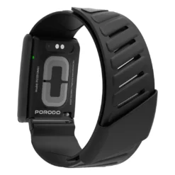 Alternative view of Rastreador de atividades físicas Porodo TrackFit Apex sem tela com monitoramento de eletrocardiograma - Preto