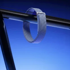 Pulseira inteligente de monitoramentoPorodo TrackFit Evo com alça ajustável e durável - Azul - Image 3