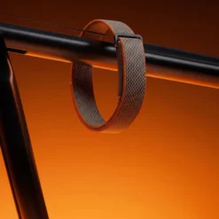 Pulseira inteligente de monitoramentoPorodo TrackFit Evo com alça ajustável e durável - Laranja - Image 3