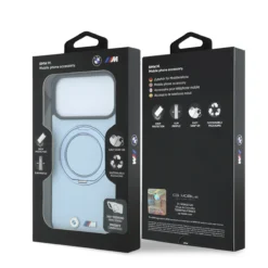 Alternative view of Capa MagSafe BMW M para iPhone 18 Pro Max / iPhone 17 Pro Max - Revestimento Rígido - Suporte de Anel