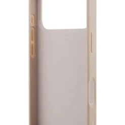 Capa GUESS de couro PU p/ 18 Pro | iPhone 17 Pro clássico / Design ultrafino e leve / Fácil instalação - Rosa - Image 7