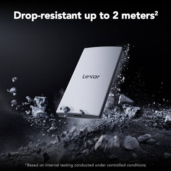 Disco SSD externo Lexar ES3 de 2TB SSD portátil USB 3.2 Gen 2até 1050 MB/scompatível com iPhone Series, Mac, PS5 e Xbox - Imagem 4