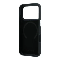Capa Lacoste para iPhone 18 Pro | 17 Pro - MagSafe - PVC - Petit Pique - relevo preta - Image 7